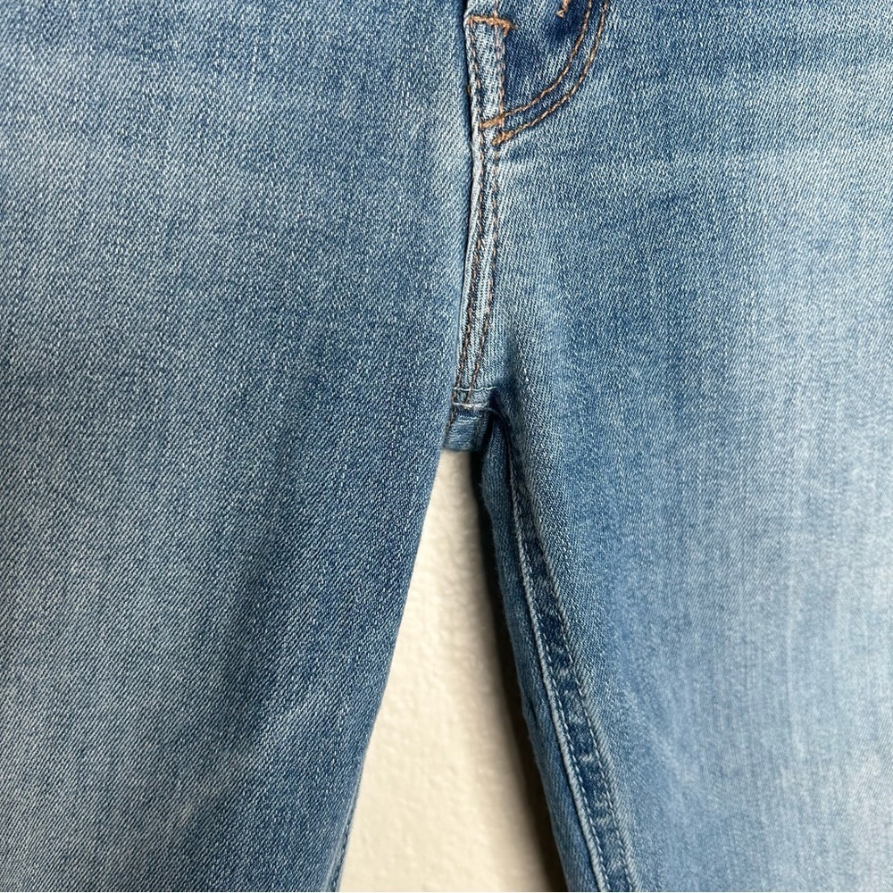 Mother Mid Rise Dazzler Ankle Fray jeans Weekend Kitten 30 - Picture 5 of 15